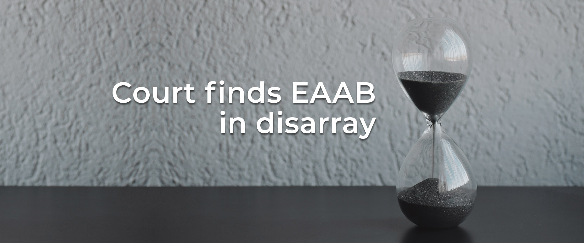 court finds eaab in disarray